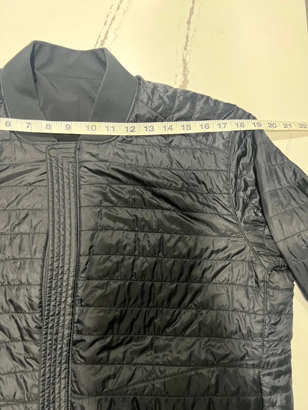 Lululemon Switch Over Reversible Men's Black Bomber Jacket Quilted size L - Picture 8 of 13